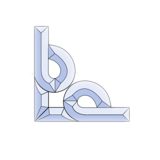 Бевелс AV385 угловой (6 элементов) 165 х 165 х 25 мм