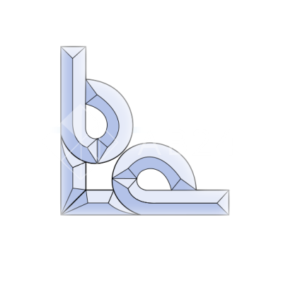 Бевелс AV385 угловой (6 элементов) 165 х 165 х 25 мм