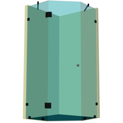 Душевая кабина пятиугольная DK-301К на коннекторах