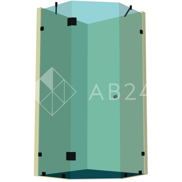 Душевая кабина пятиугольная DK-301К на коннекторах