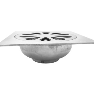 Трап сливной FDA-40 для душа, нержавейка/матовый