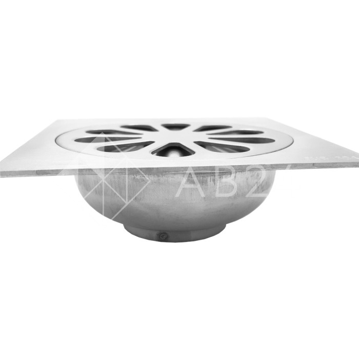 Трап сливной FDA-40 для душа, нержавейка/матовый