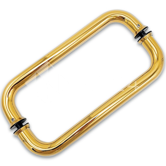 Ручка полотенцесушитель FDR-80, 19х220х1.0 мм, нержавейка/золото