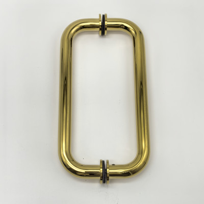 Ручка полотенцесушитель FDR-80, 19х220х1.0 мм, нержавейка/золото