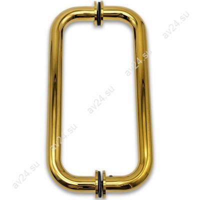 Ручка полотенцесушитель FDR-80, 19х220х1.0 мм, нержавейка/золото