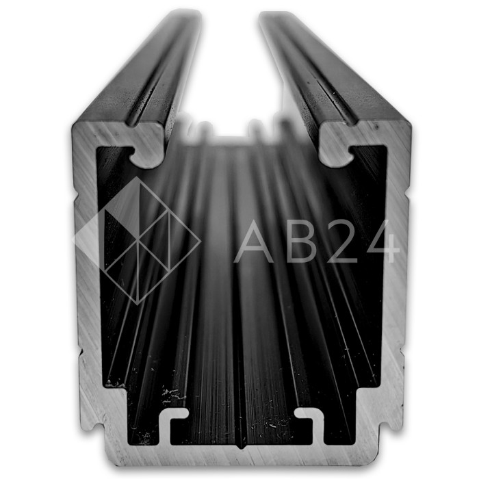 Трек FDS-171.2 для раздвижной системы FDS-17 длина 2 м, алюминий/черный