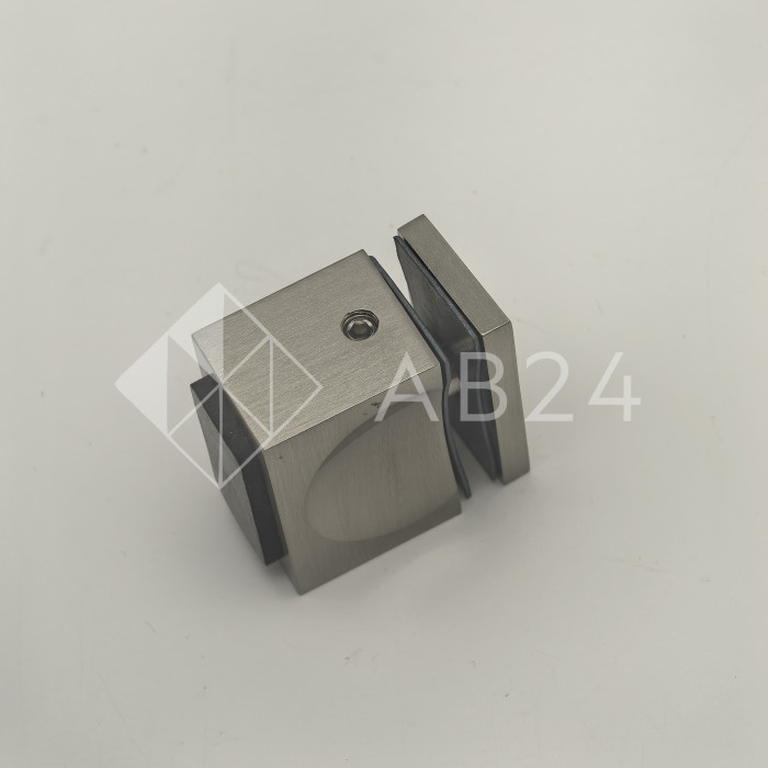 Ручка кноб FDR-67 с резиновым торцом (односторонняя), алюминий/матовая