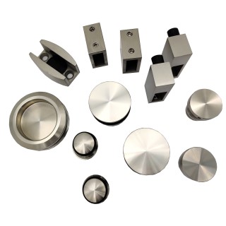 Раздвижная система Альфа α FDS-1, нержавейка/матовый