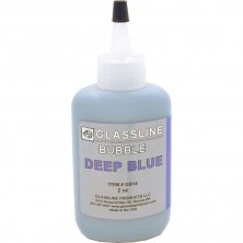 Краска для фьюзинга GlassLine эффект пузырей Deep Blue небесно-голубой
