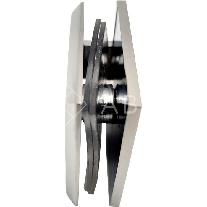 Коннектор для стекла Бета β FDK-22, стена-стекло 90°, нержавейка/полированный