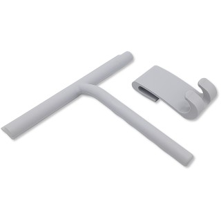 Скребок для удаления воды FDA-78 силиконовый, серый