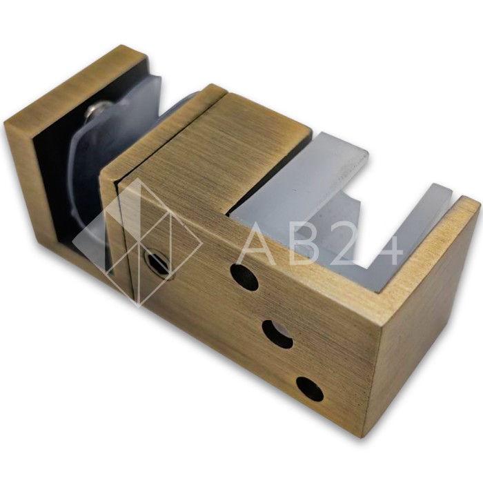 Нижняя направляющая FDS-33 двойная, нержавейка/бронза