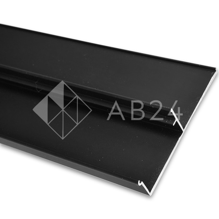 Крышка трека FDS-172.2 для раздвижной системы FDS-17 длина 2 м, алюминий/черный