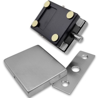 Защелка FKZ-41 с ответной частью, нержавейка/матовый