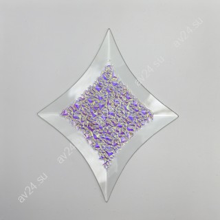 Бевелс AV155 дихроичная звезда 111 х 137 мм бриллиант