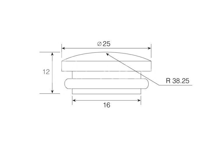 Раздвижная система Тау τ FDS-10, нержавейка/матовый