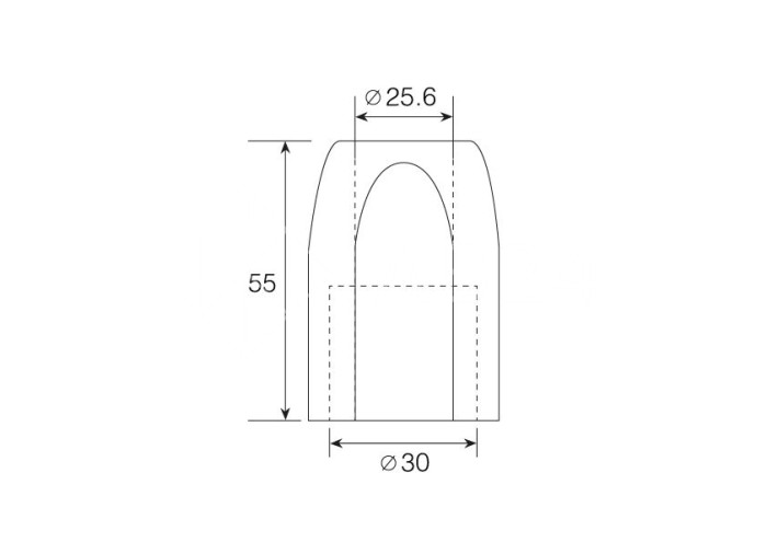 Раздвижная система Тау τ FDS-10, нержавейка/матовый