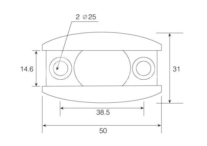 Раздвижная система Тау τ FDS-10, нержавейка/матовый