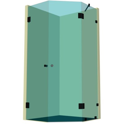 Душевая кабина пятиугольная DK-302К на коннекторах