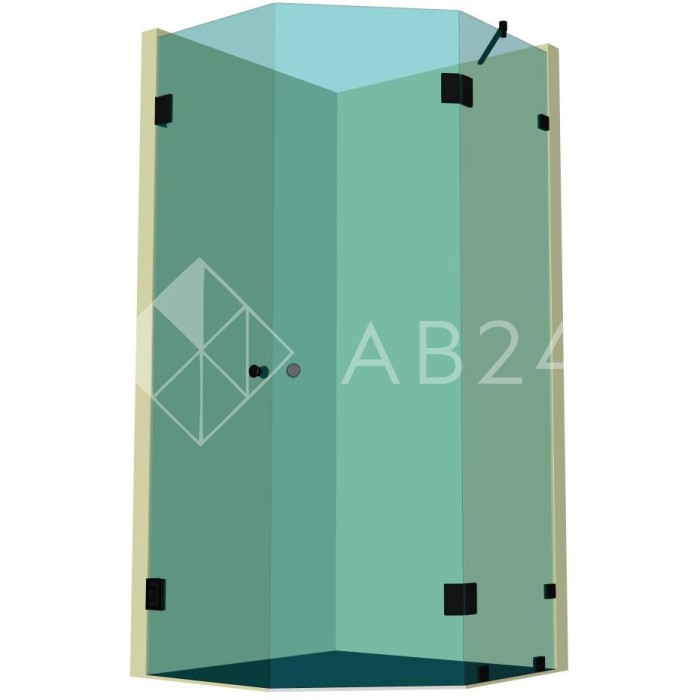 Душевая кабина пятиугольная DK-302К на коннекторах