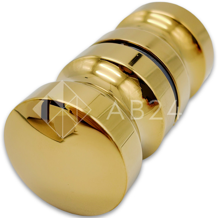Ручка кноб FDR-46, нержавейка/золото
