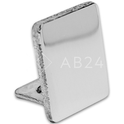 Заглушка торцевая FDPA-502 для опорного п-образного профиля FDPA-52, нержавейка/полированный