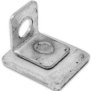 Заглушка торцевая FDPA-502 для опорного п-образного профиля FDPA-52, нержавейка/полированный