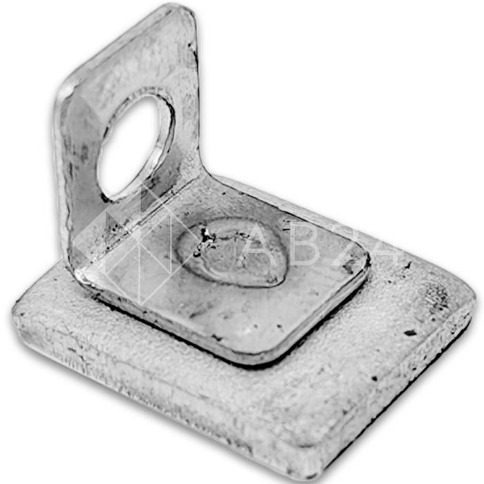 Заглушка торцевая FDPA-502 для опорного п-образного профиля FDPA-52, нержавейка/полированный