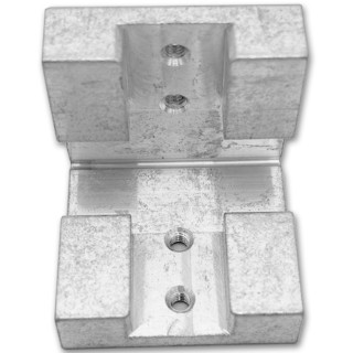 Уголок FMPA-100 стыковочный для FMPA-1, FMPA-2, FDS-17, алюминий