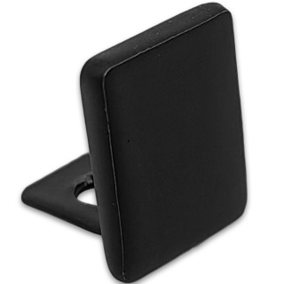 Заглушка торцевая FDPA-502 для опорного п-образного профиля FDPA-52, нержавейка/черный