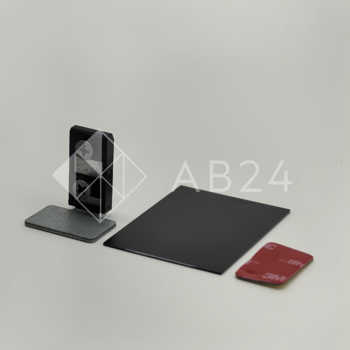 FMPA-32 AL/BL: Декоративная торцевая крышка трека FDS-191, алюминий/черный