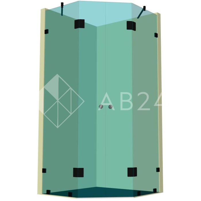 Душевая кабина пятиугольная DK-303К на коннекторах