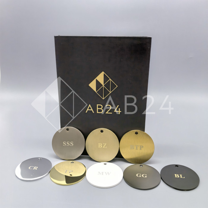 Цветовая палитра, книжка, латунь FDA-97