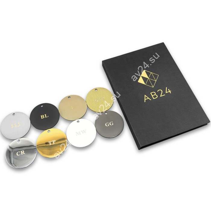 Цветовая палитра, книжка, латунь FDA-97