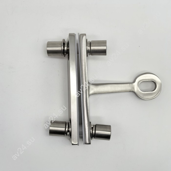 Спайдер FNS-010 на ребро жесткости односторонний 1 точка, нержавейка/матовый