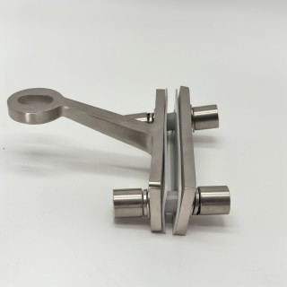 Спайдер FNS-010 на ребро жесткости односторонний 1 точка, нержавейка/матовый