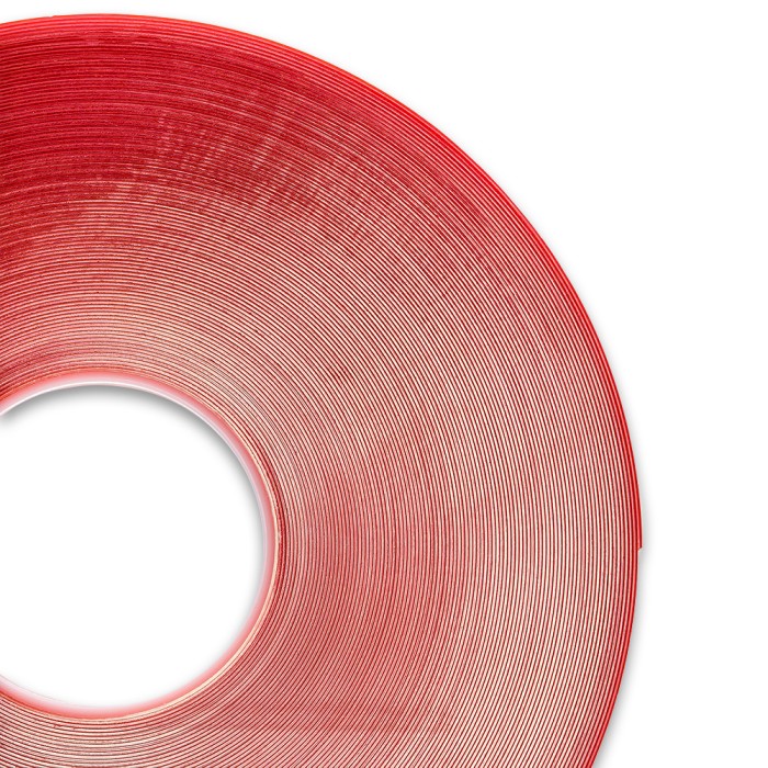 Скотч двусторонний FDA-105 в рулоне, ширина 10 мм, длина 50 м, прозрачный