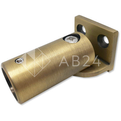 Крепление FDC-15 трубы 19 к стене 0°-180°, нержавейка/бронза