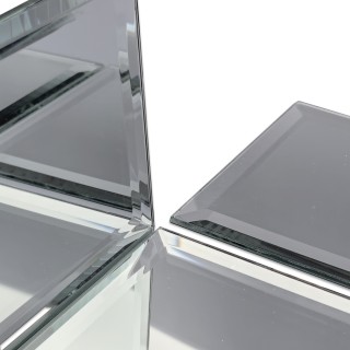 AV403: Зеркальная плитка с фацетным краем 100х100 мм, набор 10 шт