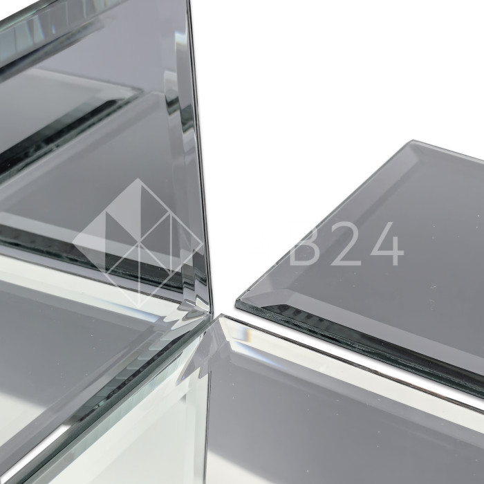 AV403: Зеркальная плитка с фацетным краем 100х100 мм, набор 10 шт