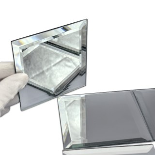 AV403: Зеркальная плитка с фацетным краем 100х100 мм, набор 10 шт