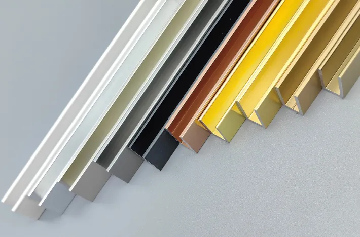 Алюминиевый опорный профиль для стекла