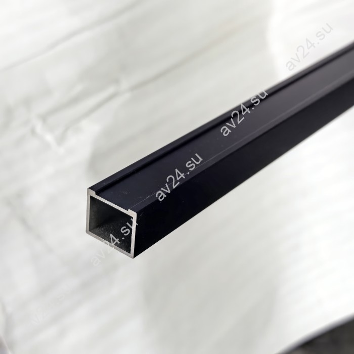 Декоративный профиль FMPA-31.6 для имитации лофт-перегородки, длина 6м, алюминий/черный