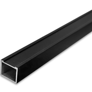 Декоративный профиль FMPA-31.6 для имитации лофт-перегородки, длина 6м, алюминий/черный