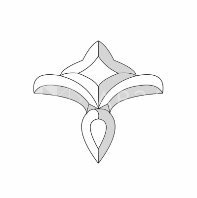 Бевелс VB 1007 / RB 1007 (4 элемента) 156 х 147 мм