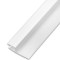 Уплотнитель ПРЕМИУМ Ч-образный белый 2.2 м, ус 18 мм под стекло 8 мм FDPP-412.8