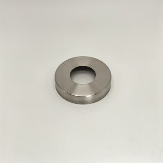 Низ стойки FOP-38.31 большой декоративный, для трубы Ø38.1*86 мм, GRIT 320, нержавейка/матовый
