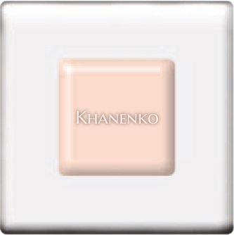 Фьюзинг квадрат DFTE 003 прозрачно-розового цвета, 4 см