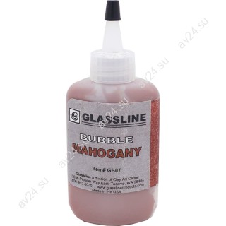 Краска для фьюзинга GlassLine эффект пузырей, махагон (BUBBLE MAHOGANY) 56 г