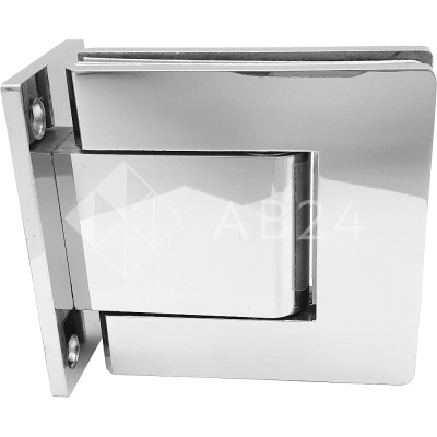 Петля гидравлическая Калипсо FDP-160 стена-стекло, нержавейка/полированный